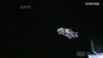 Travis Pastrana 2010 Red Bull New Year No Limits 269 ft World Record Jump 