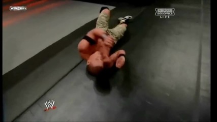 The Rock bottom To John Cena in Survivor Series 2011