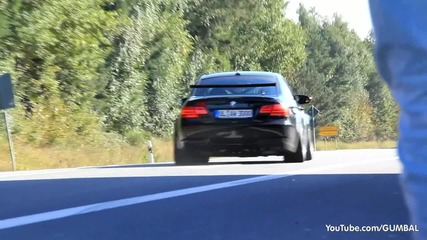 Bmw E92 M3 Akrapovic Schirmer Race Engineering - Revving Accelerating