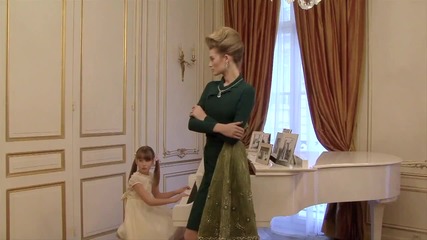 High Glam by Miles Aldridge starring Toni Garrn [vogue Itali