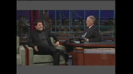 Tom Cruise On David Letterman Part 1