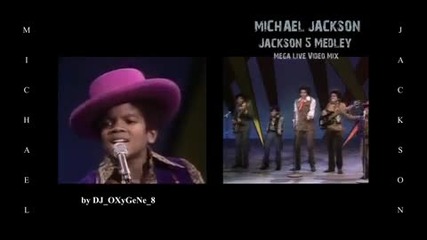 Michael Jackson - Medley Live Mega Video Mix 