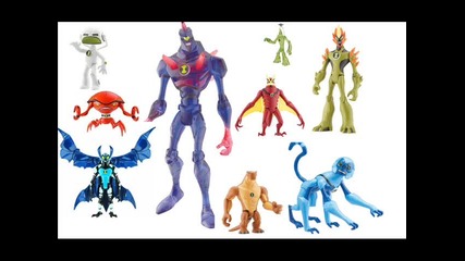 ben 10 alien force toys part 1