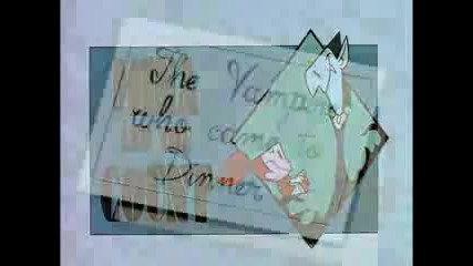 What a Cartoon Show - Mina and the Count in The Vampire who Came to Dinner