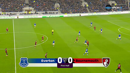 Everton vs. Bournemouth - 1st Half Highlights