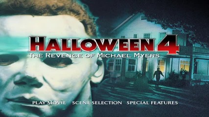 D V D меню на филма Хелоуин 4: Завръщането на Майкъл Майърс (1988)