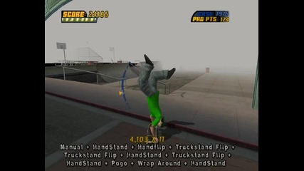 tony hawk pro skater 4 - skating from monkeyman 