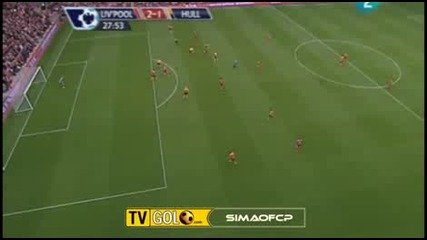 Liverpool 6 - 1 Hull - Фернандо Торес Гол