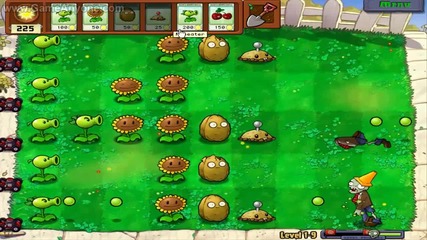 Plants vs Zombies level 1-9