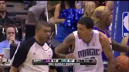 Touch On The Court: Kobe Bryant and Matt Barnes Confrontation! 