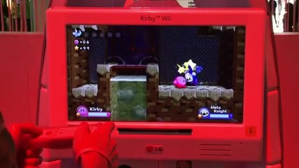 Gamescom 2011: Kirby Wii - Early Levels Gameplay