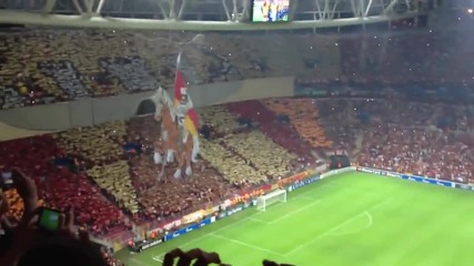 Невероятна хореография на Galatasaray ! Re Conquest of Europe!