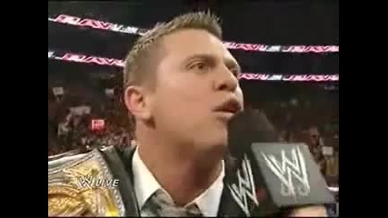Pеакцията на Triple H когато научи че Miz е Wwe Champion