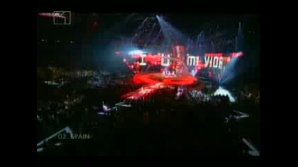 Eurovision 2007 FINAL - SPAIN  DNASH - I