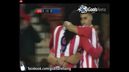 Stoke City- Liverpool 1-2 Carling Cup