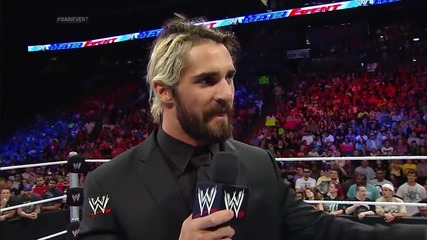 main event 17th june, 2014 seth rollins has an announcement for mitb and is confronted by dean ambro