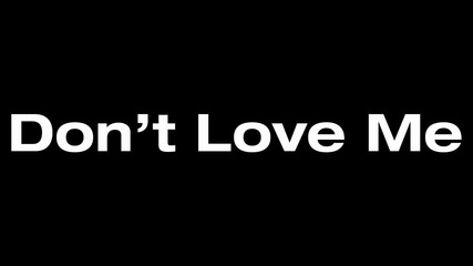 Trey Songz - Don't Love Me ft. Lil Wayne @blackonyou