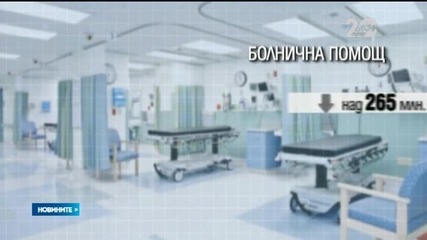 По-малко пари за здраве и болници догодина