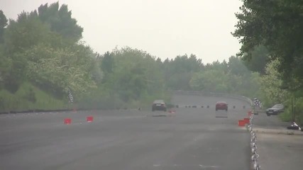 Audi 80 Coupe Turbo Vs. Vw Jetta Drag Race
