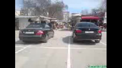 Bmw 525 and mercedes eleganse.3gp