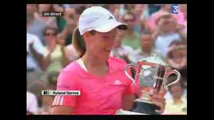 Ana Ivanovic Vs Justine Henin Final Roland 