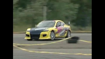 mazda rx - 8 drifting 