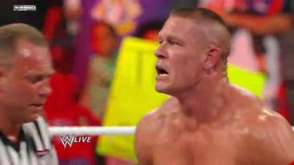 Wwe - John Cena Attitude Adjustments to The Miz and Alex Riley(hd)