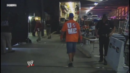 John Cena Before His Match At Wrestlemania 26