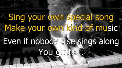 Mama Cass Elliott - Make Your Own Kind Of Music (караоке)