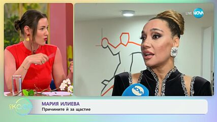 Мария Илиева за наградата „Бг комбинация“ от „БГ Радио“ - „На кафе“ (17.06.2024)