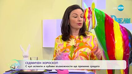 Седмичен хороскоп с Вихра Петрова - „На кафе” (10.04.2023)