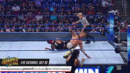 Edge & The Mysterios vs. Roman Reigns & The Usos: SmackDown, July 16, 2021 (Full Match)