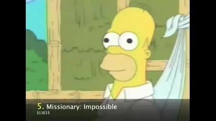 Смях Топ 10 The Simpsons 