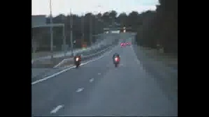 Suzuki Hayabusa Turbo Vs. Kawazaki Zx - 12r
