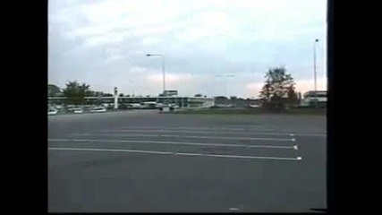 Bmw 328 E36 Drifting Kristianstad 