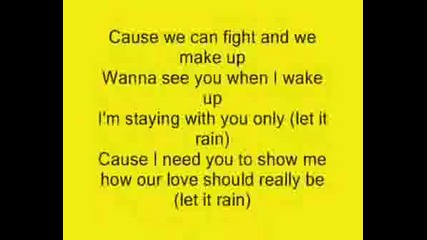 Jojo - Let It Rain Lyrics