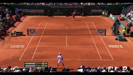 Djokovic vs Berdych - Monte Carlo 2012
