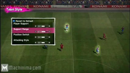 Pro Evolution Soccer 2010 Sliders and Tactics Trailer 