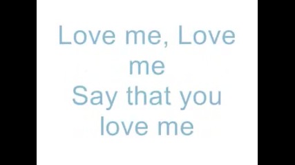 Justin Bieber - Love Me (lyrics) 