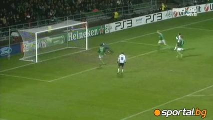 7.12.2010 Вердер (бремен) - Интер 3 : 0 Мач от Групите на Шампионска Лига 