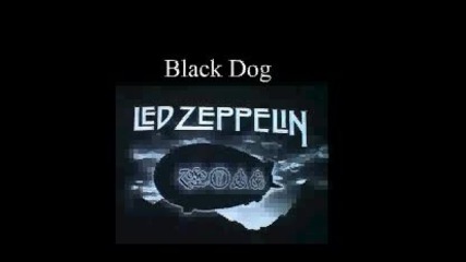 Black dog--led zeppelin