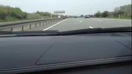 320 km_h (200 mph) on German Autobahn - Lamborghini Aventado