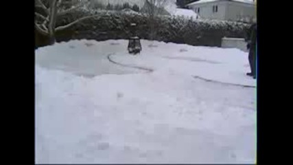 Rc Car on Snow 
