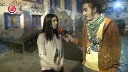 Interviu cu Ellie White @ Utv - making of Sete de Noi [2012]