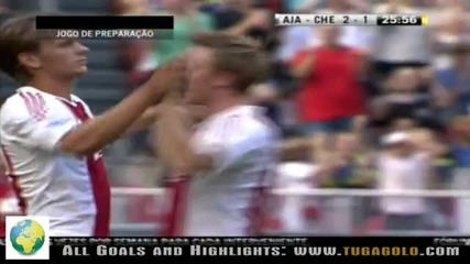 Аякс 2:1 Челси гол на Де Йонг