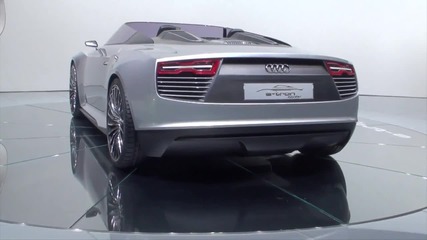 Audi e - Tron Spyder Concept В Автосалон В Париж 