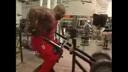 Ronnie Coleman - Triceps workout