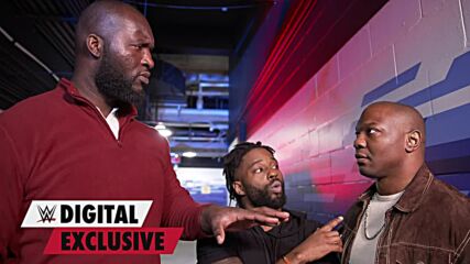 Cedric Alexander & Shelton Benjamin attempt to recruit Omos into The Hurt Business: WWE Digital Exclusive, Feb. 14, 2022