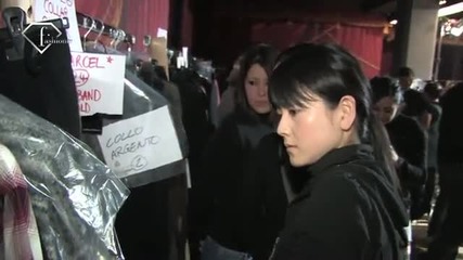 fashiontv Ftv.com - Milan Men F W 10 - 11 - Giuliano Fujiwara Backstage 