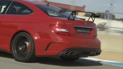 2012 Mercedes C63 Amg Coupe Black Series Fire Opal